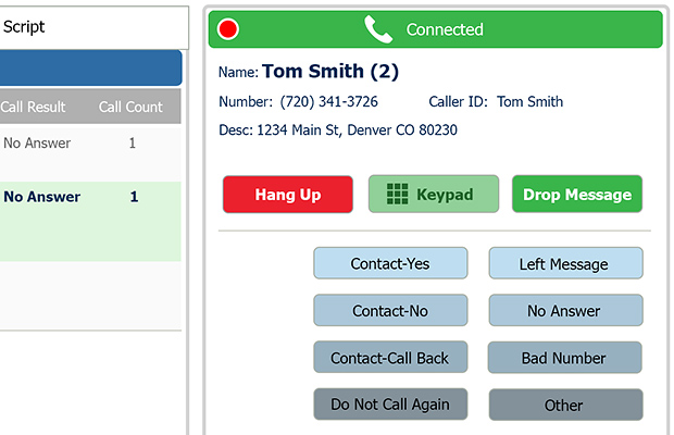 Use call disposition data to know sales dialer roi.