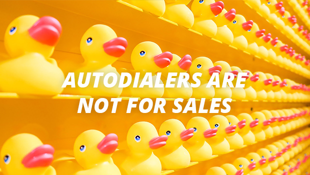 Your Sales Dialer Should Not Be An Autodialer
