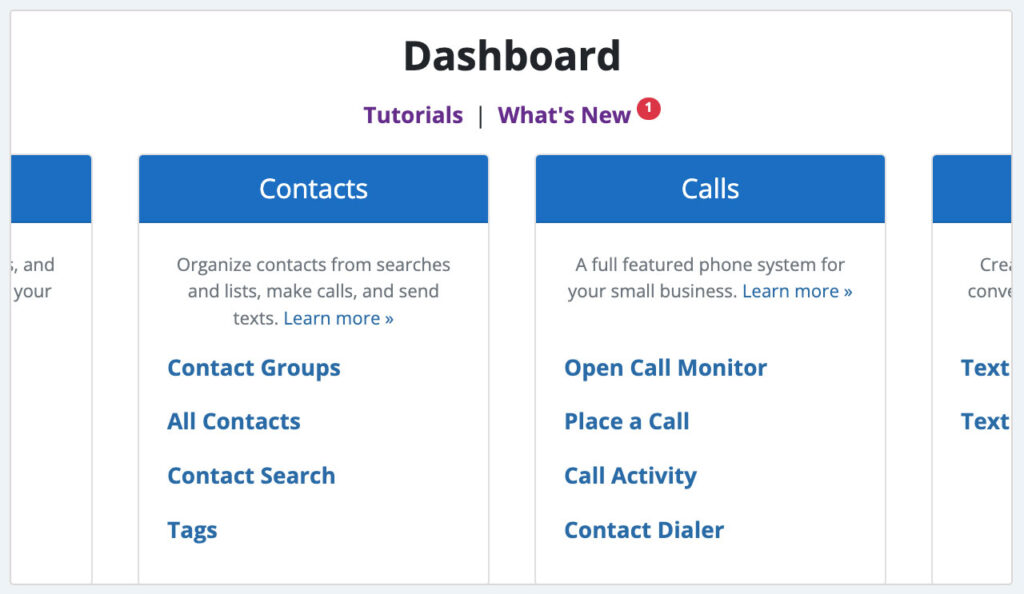 Dashboard - BellesLink