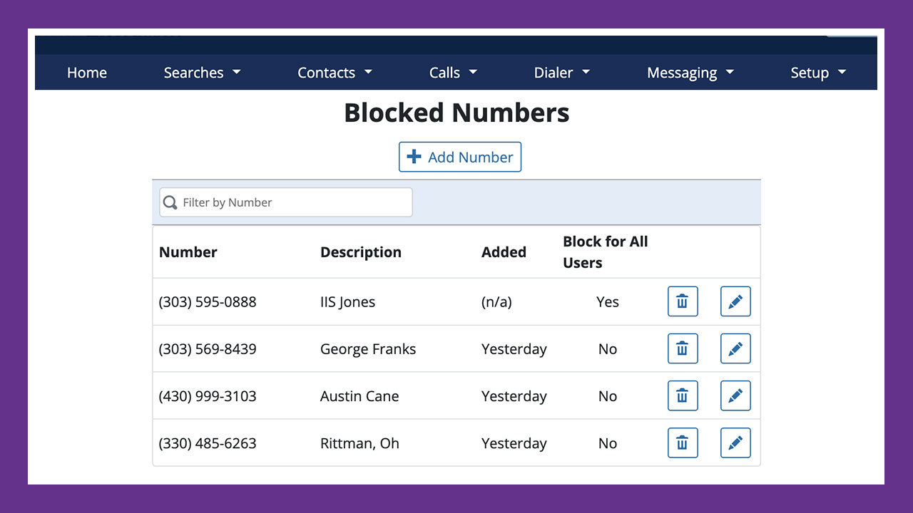 Blocked Numbers Keep Your Calls Junk Free